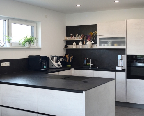 Designküche in Betonoptik - von Schreinerei Rodemer