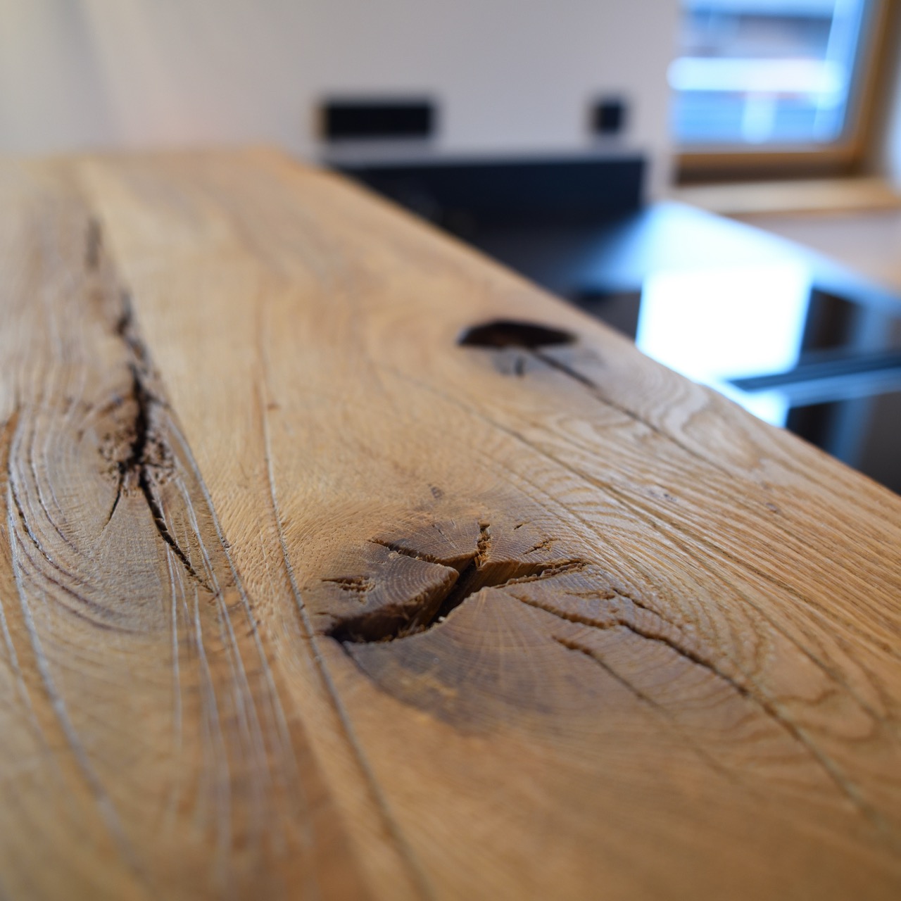 Küchen Design mit Altholz – Küche in Eiche-Altholz von Schreinerei Rodemer