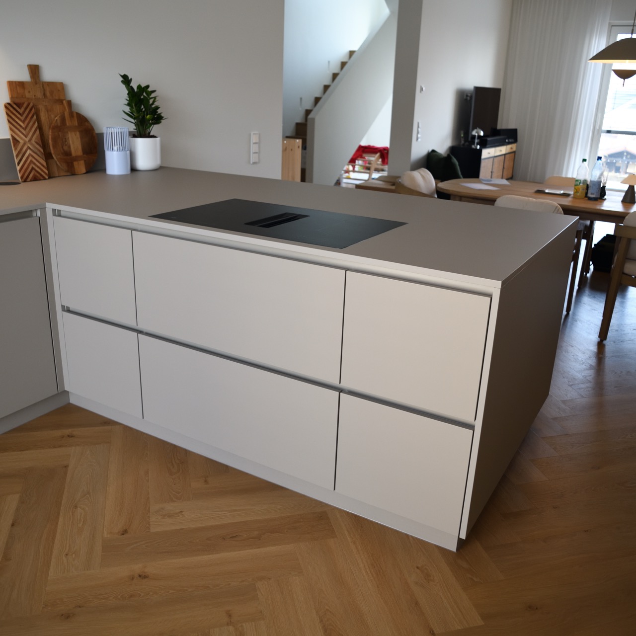 Küche modern reduziert - Schreinerei Rodemer