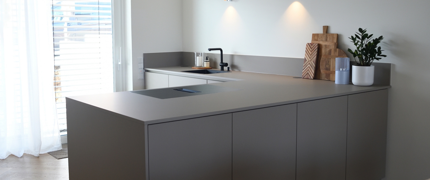 Küche modern reduziert - Schreinerei Rodemer