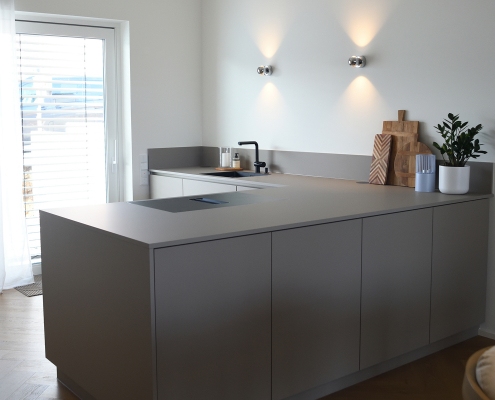 Küche modern reduziert - Schreinerei Rodemer
